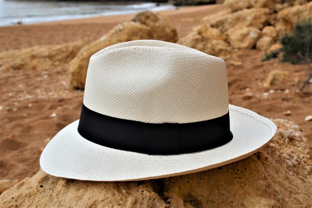 Panama Hat Fedora Clasico (7 cm rim)